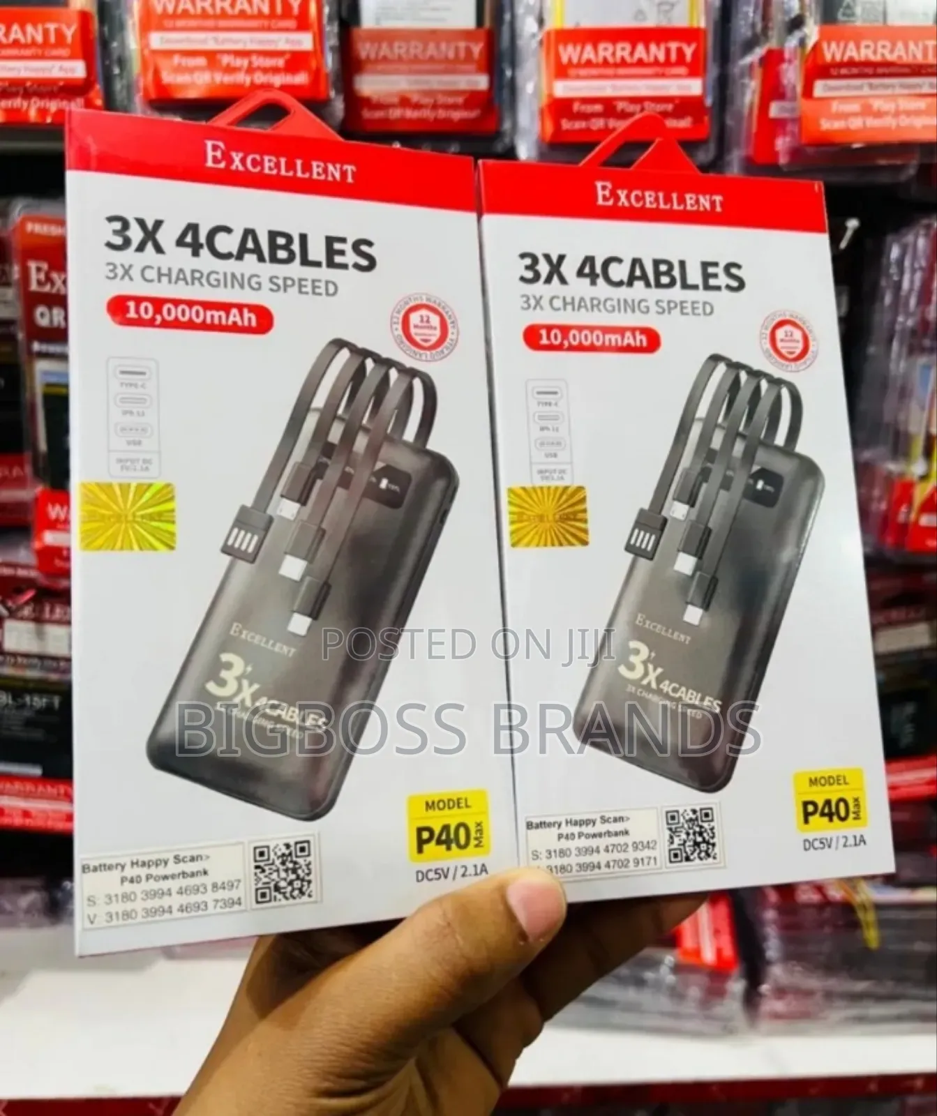 Excellent Powebank 10000 Mah P40