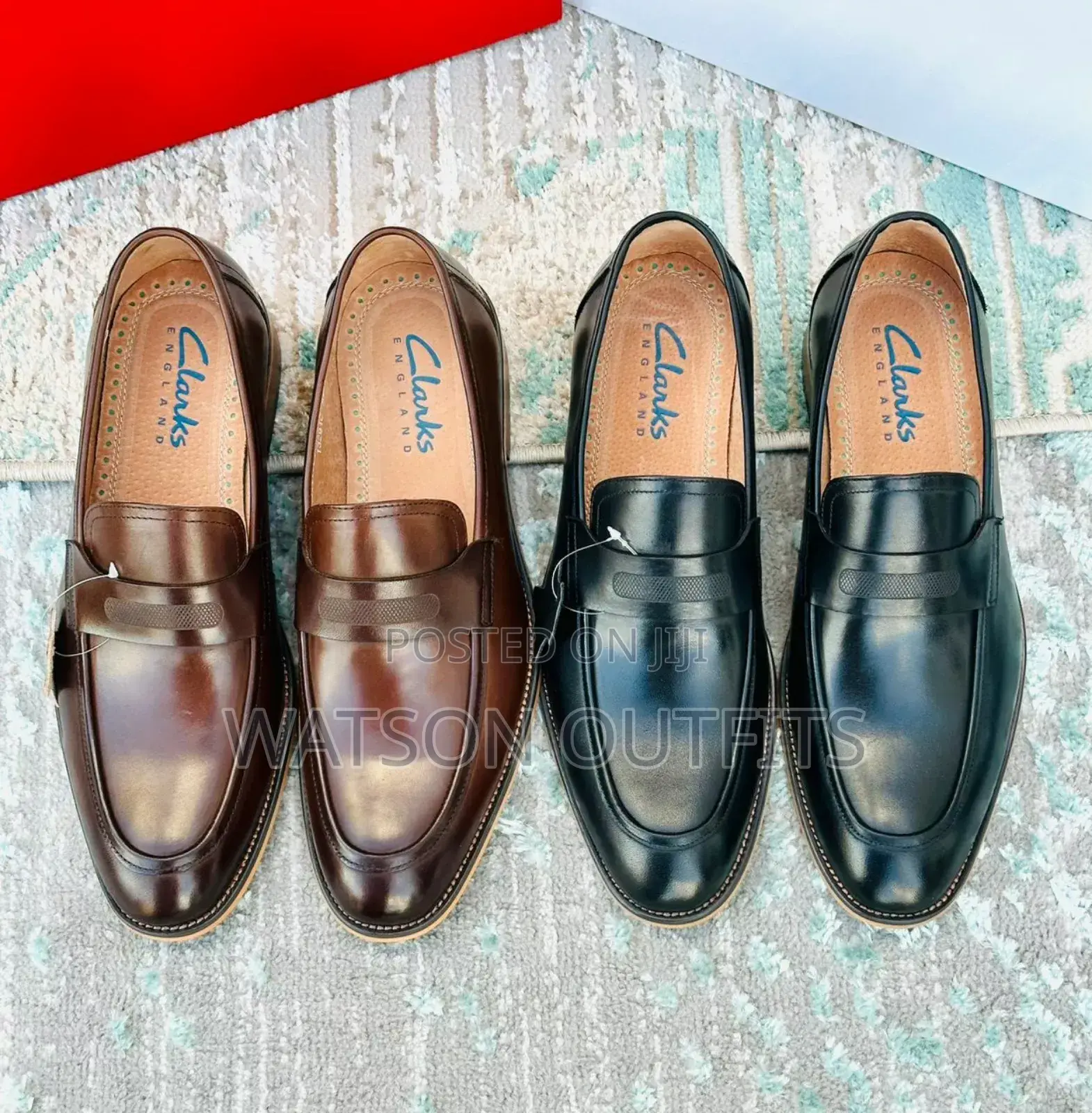 Clarks Leather Shoes New Original