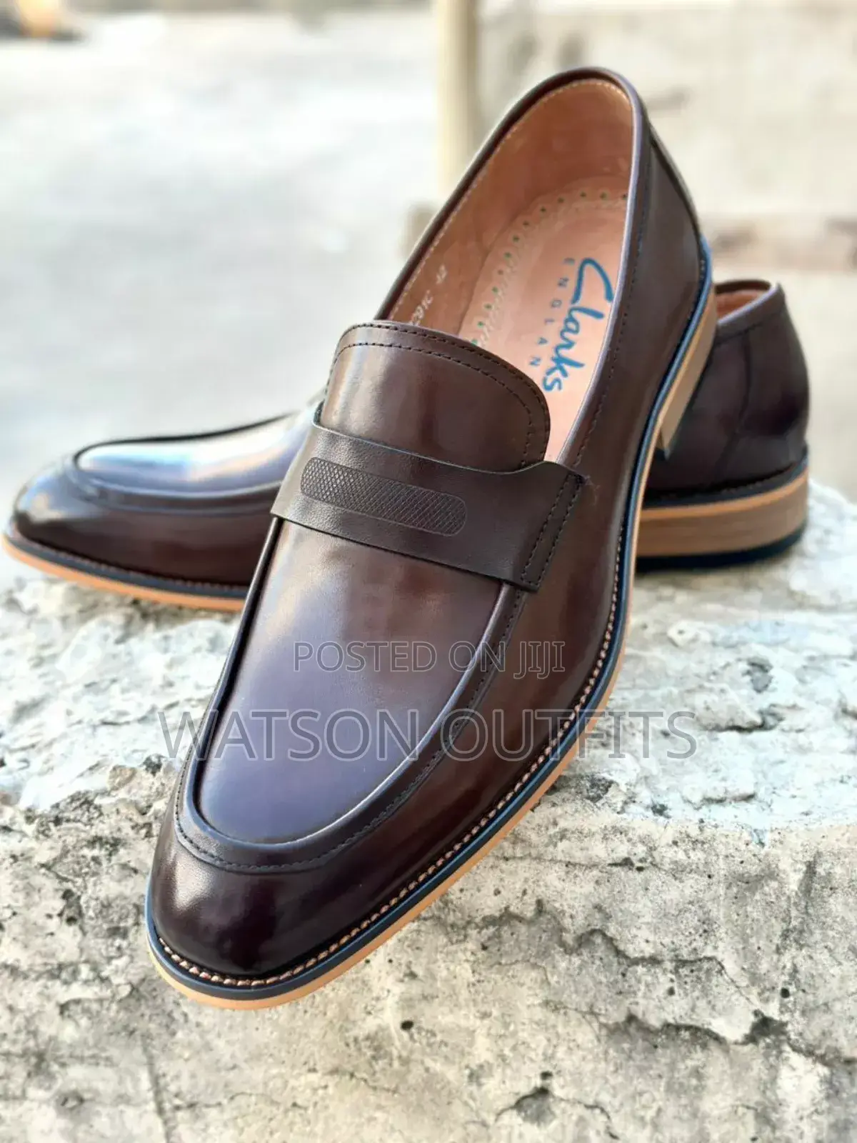 Clarks Leather Shoes New Original