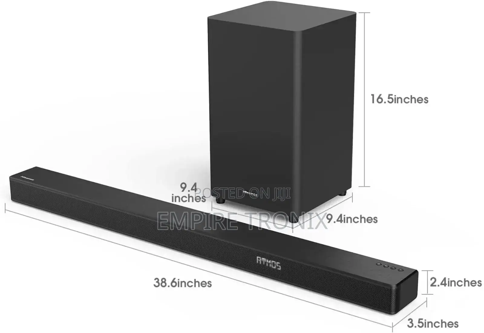 Hisense Soundbar Ht-S312 3.1ch 300W