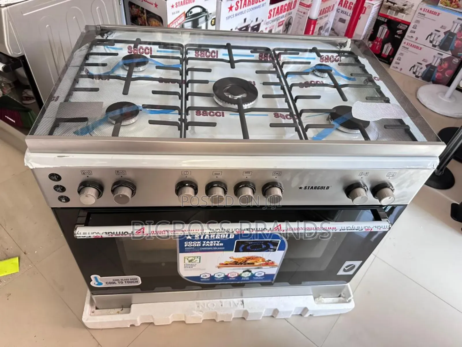 Star Gold Freestanding Cooker 90*60cm
