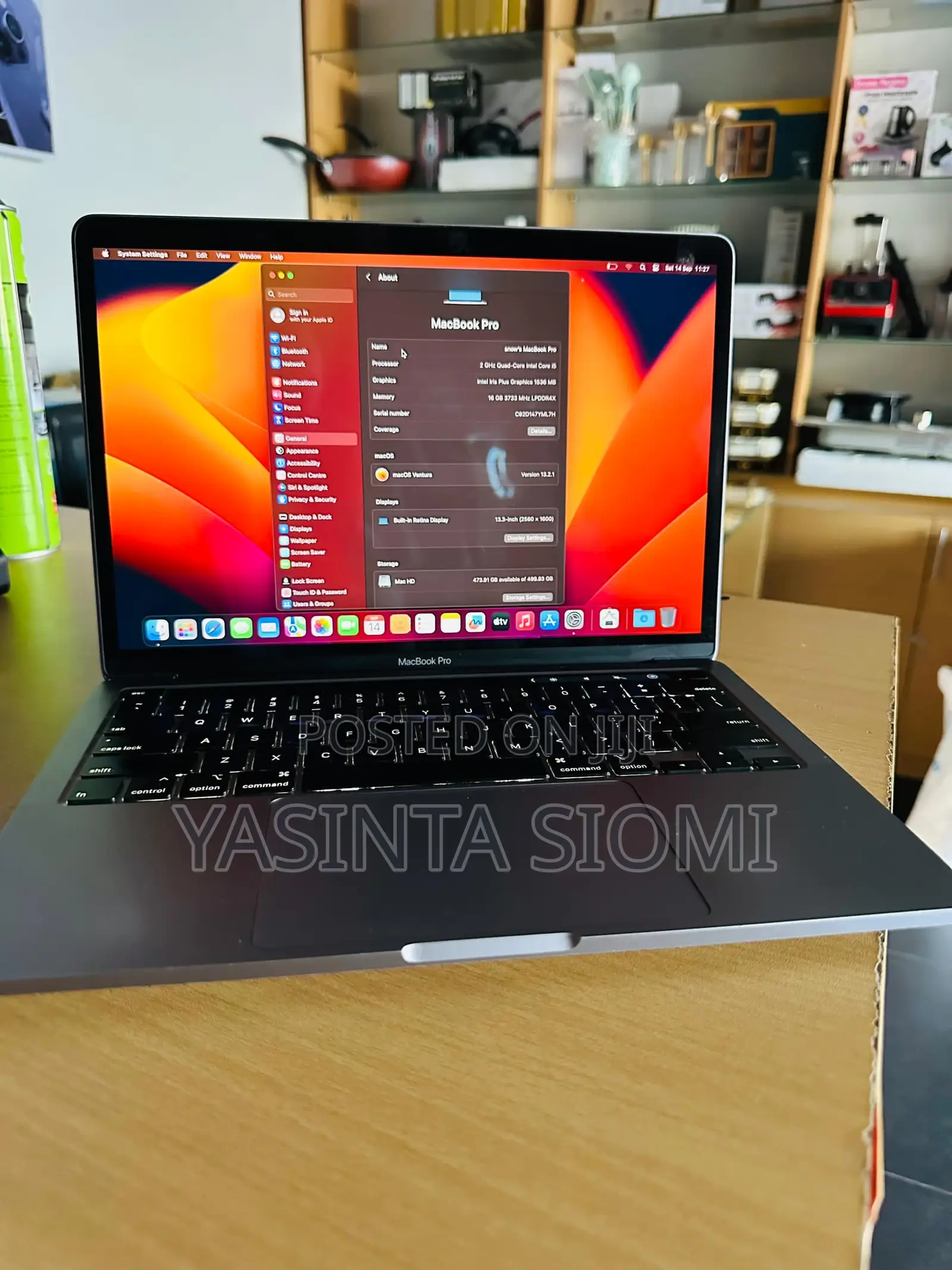 Laptop Apple MacBook 2018 16GB Intel Core I7 SSD 256GB