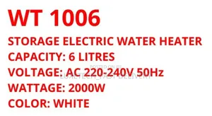 Tronic Water Heater 6 Liters Digital Display