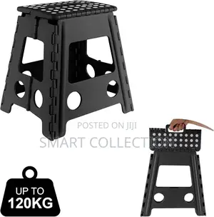 Camping Foldable Step Stool 15 Inch -Heavy Duty