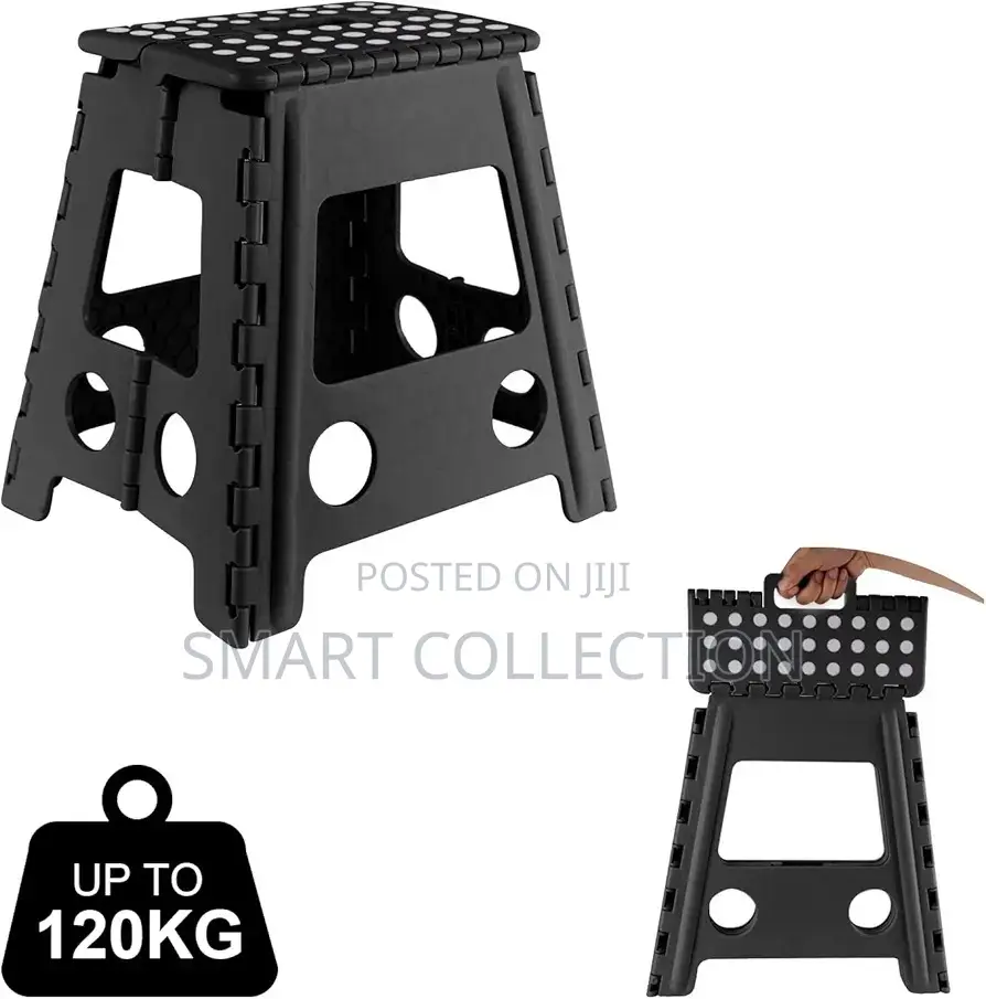 Camping Foldable Step Stool 15 Inch -Heavy Duty