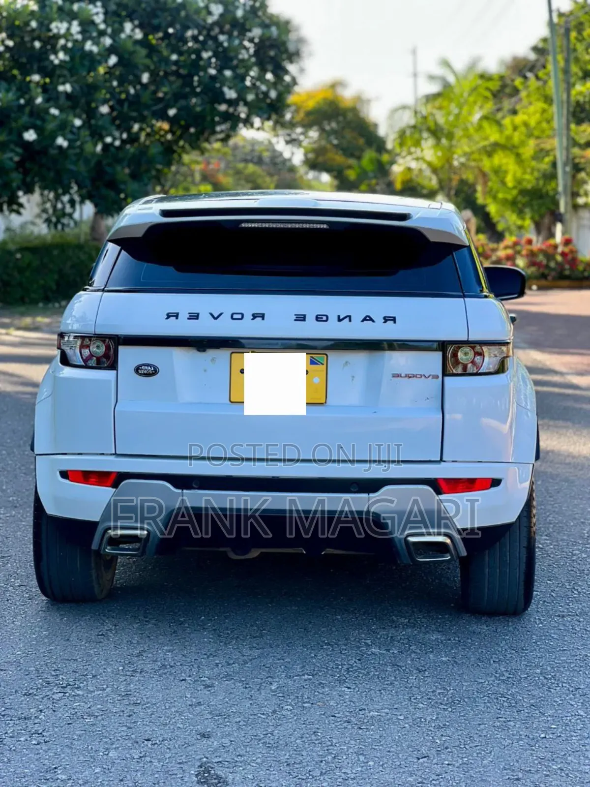 Land Rover Range Rover Evoque 2012 Black
