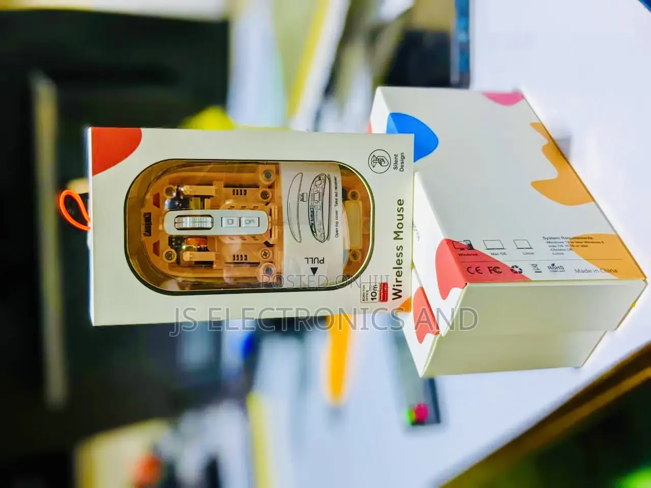 Transparent Mouse Is Strong  Good Quality