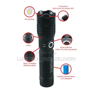 Tronic Zoomable Led Torch (1200-uc)