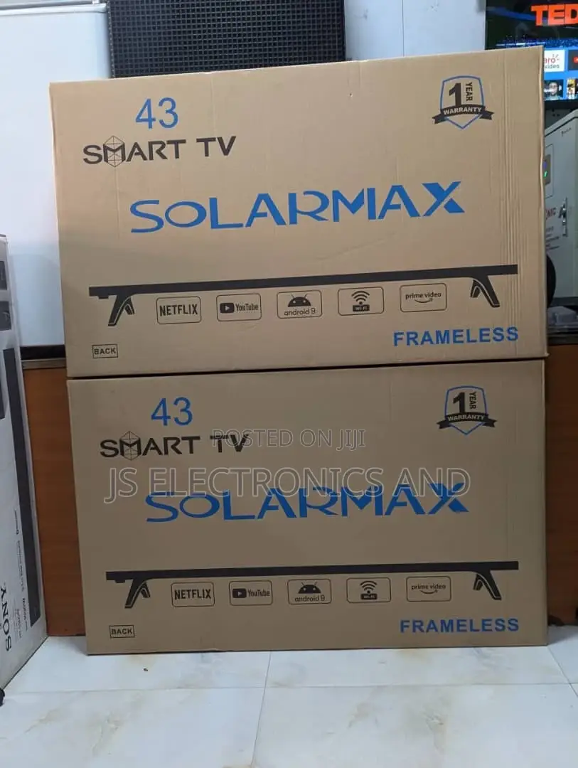 Solarmax Tv Nchi 43 Smart Frameless Ni Quality Kali