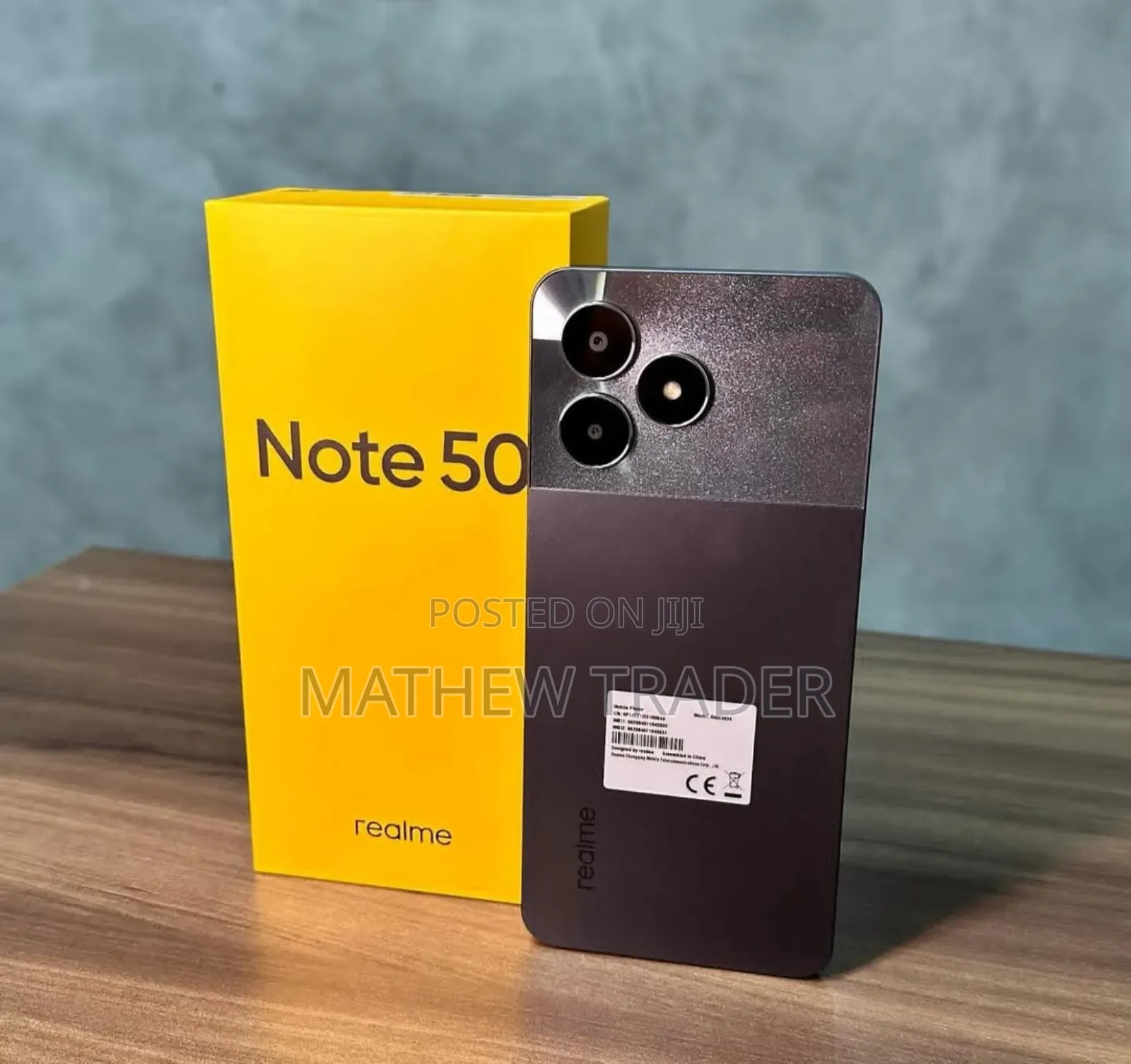 New Realme Note 50 128 GB Black
