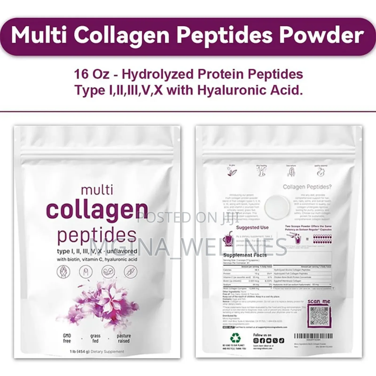 Multi Collagen Peptide PREMIUM BEAUTY BLEND 5 IN 1 COLLAGEN