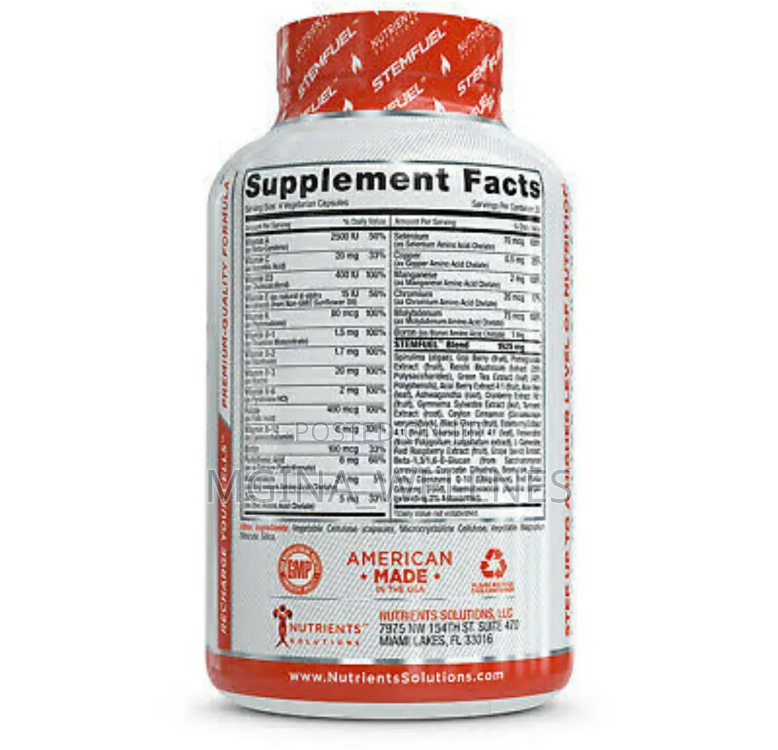 Stemfuel Promotes Healthy and Regenerate Adults Stem Cells