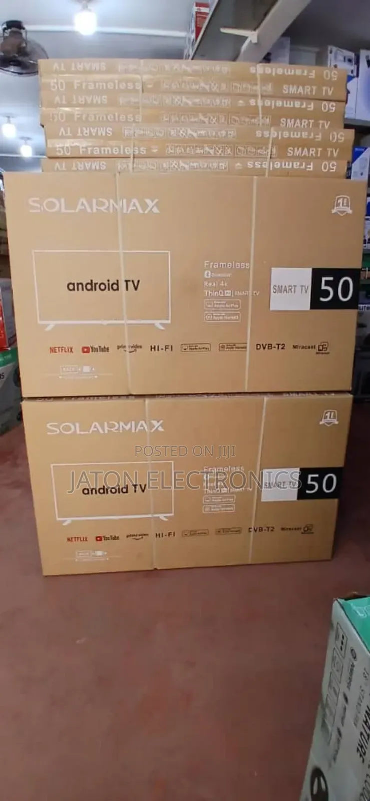 Solarmax 50 Inches Android Smart Tv 