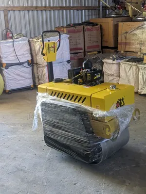Pedestrian Roller Double Drum