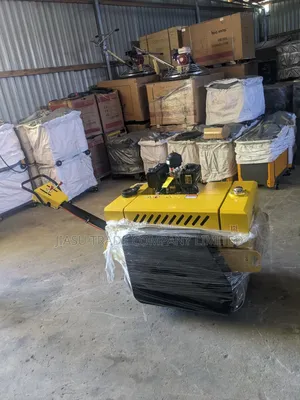 Pedestrian Roller Double Drum