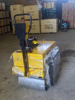 Pedestrian Roller Double Drum