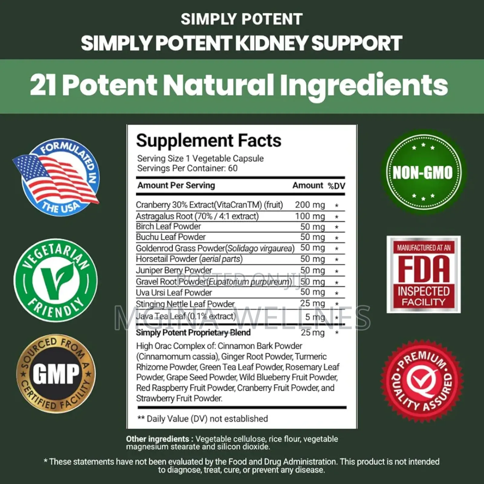 Kidney Support Suppliment