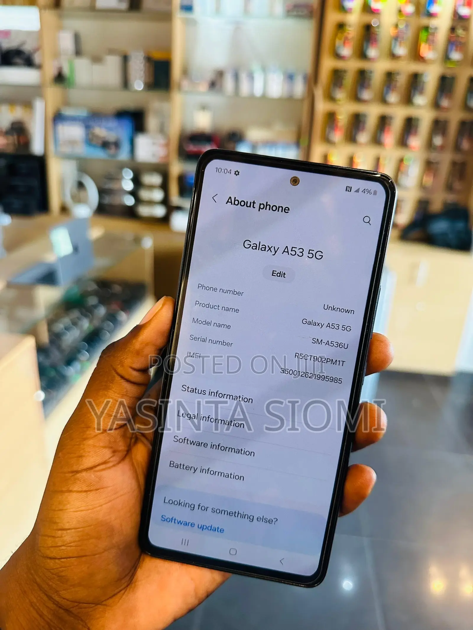 Samsung Galaxy A53 5G 128 GB Black