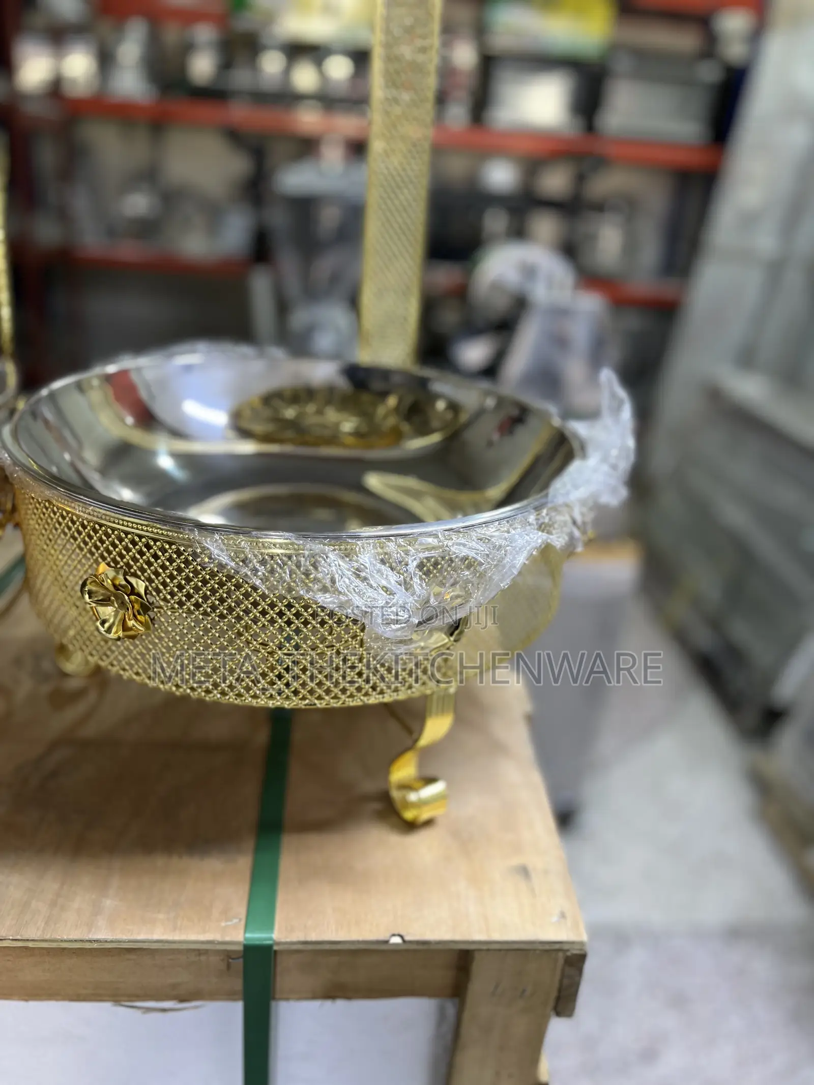 Gold Hanging Chafing Dishes 8L