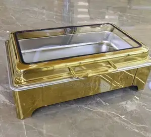 Glass Top Hydraulic Chaffing Dish 9L