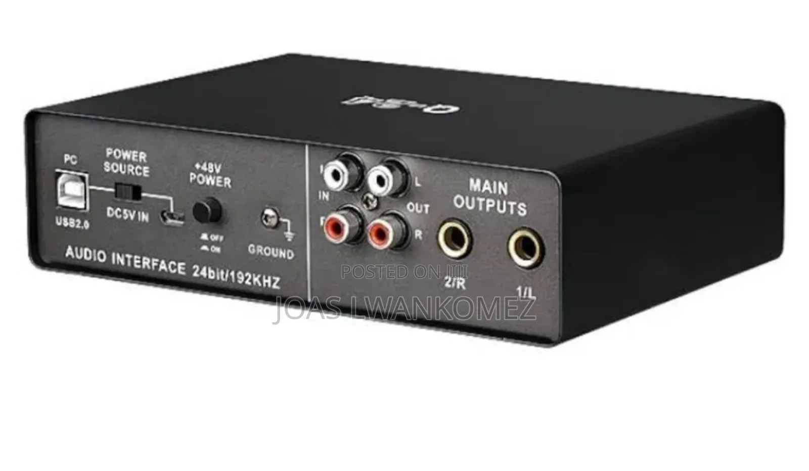 Audio Soundcard,24-Bit,Q-24