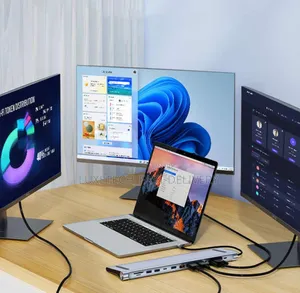12 in 1 USB-C/ Type-C Adaptor to Docking Station HUB Adapter