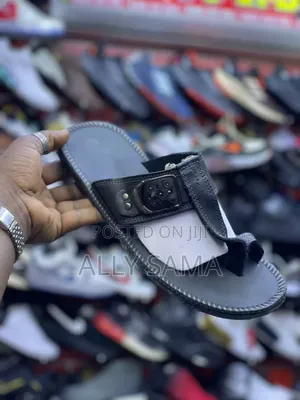 Mens Sandals Material Leather