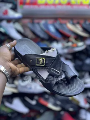 Mens Sandals Material Leather