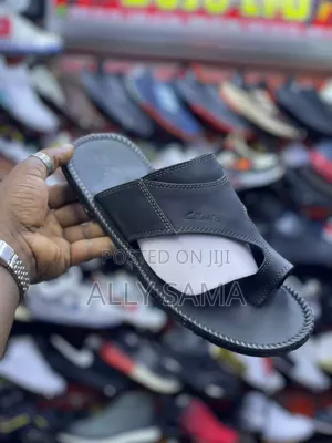 Mens Sandals Material Leather