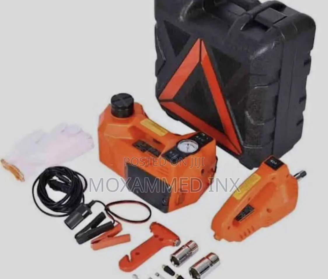 Car Repair Tool Kit Air Pump Electrical Jack Electrical
