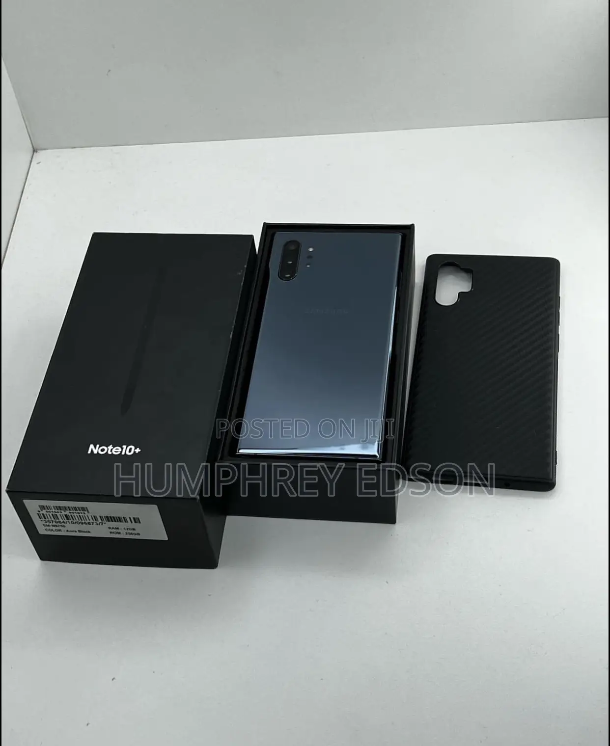 New Samsung Galaxy Note 10 Plus 256 GB Black