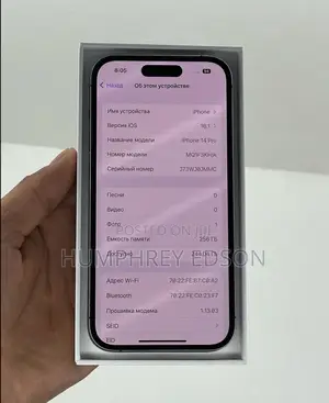 New Apple iPhone 14 Pro 256 GB Blue
