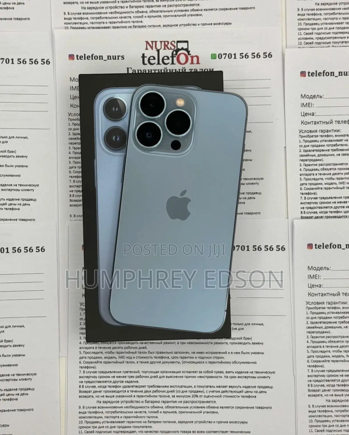 New Apple iPhone 13 Pro 128 GB Blue