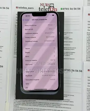 New Apple iPhone 13 Pro 128 GB Blue
