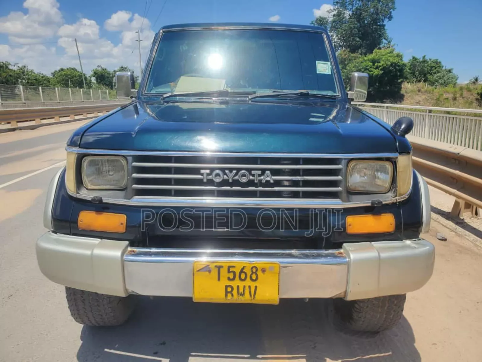 Toyota Land Cruiser 90 1999 Blue
