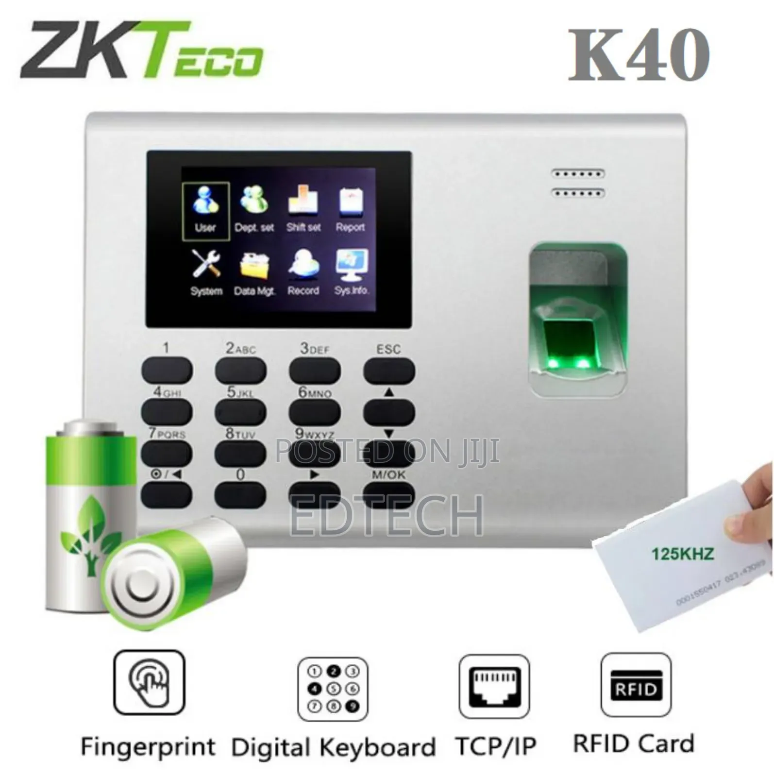 Zketeco Time Attendance Management Systems