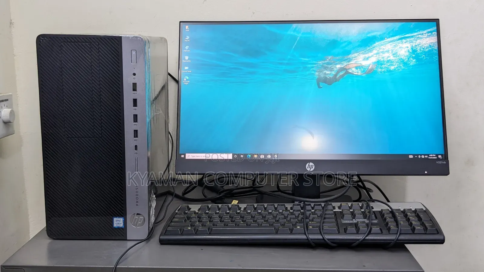 Desktop Computer HP ProDesk 600 8GB Intel Core I5 SSD 256GB