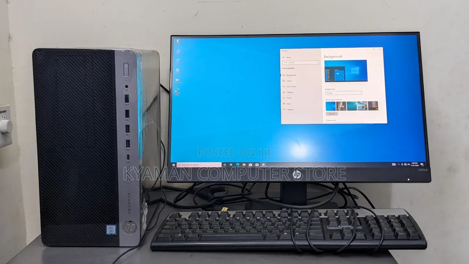 Desktop Computer HP ProDesk 600 8GB Intel Core I5 SSD 256GB