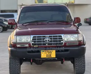 Toyota Land Cruiser 1995 Red