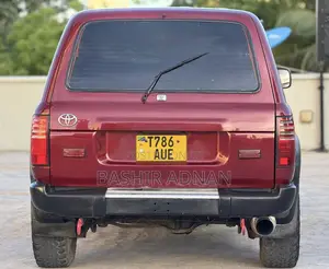 Toyota Land Cruiser 1995 Red