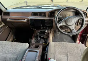 Toyota Land Cruiser 1995 Red