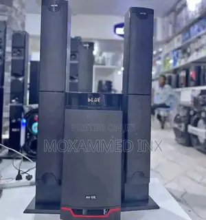 Mr UK Tower Speakers Power Sound Subwoofer