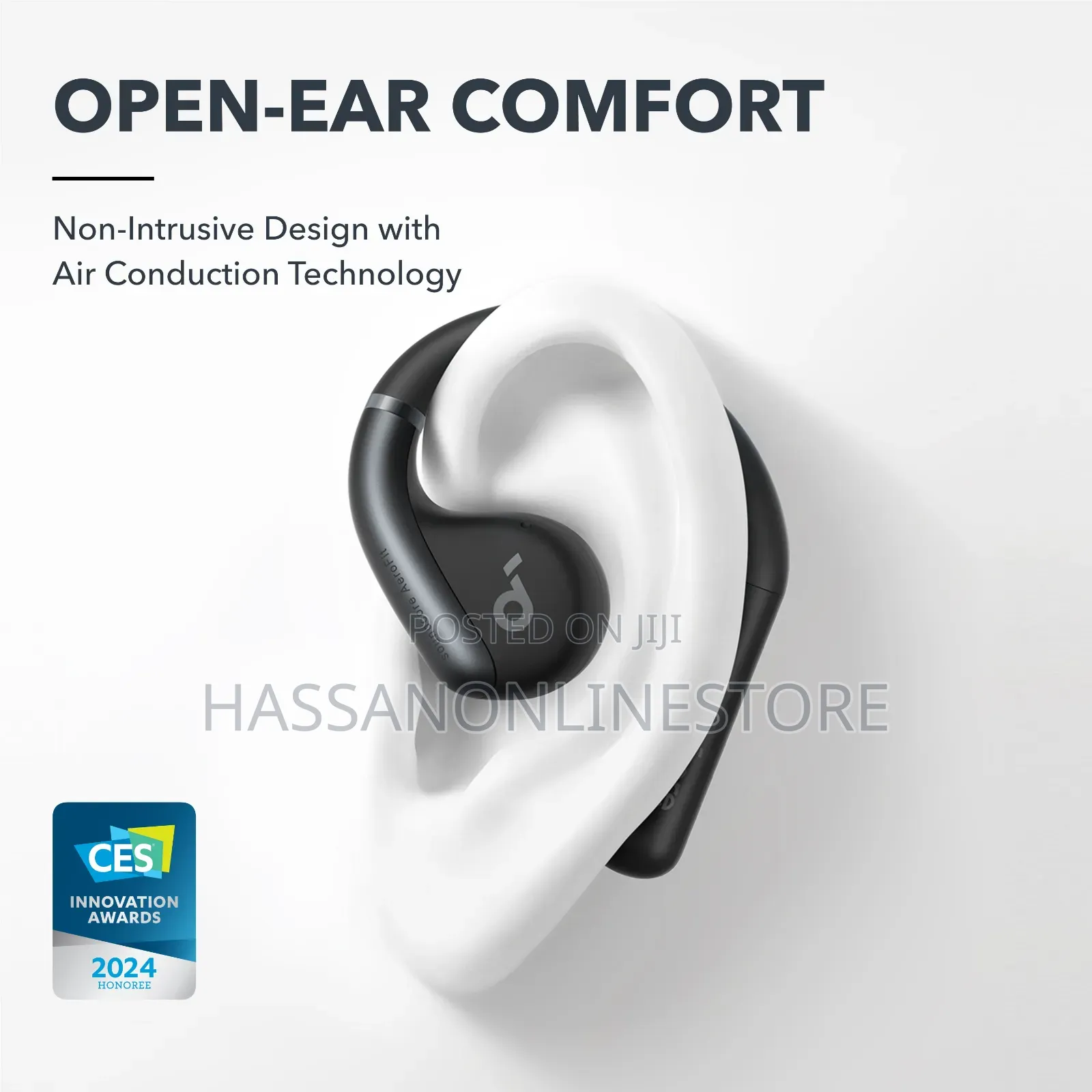 Soundcore by Anker Aerofit Superior Comfort Open-Ear Earbuds