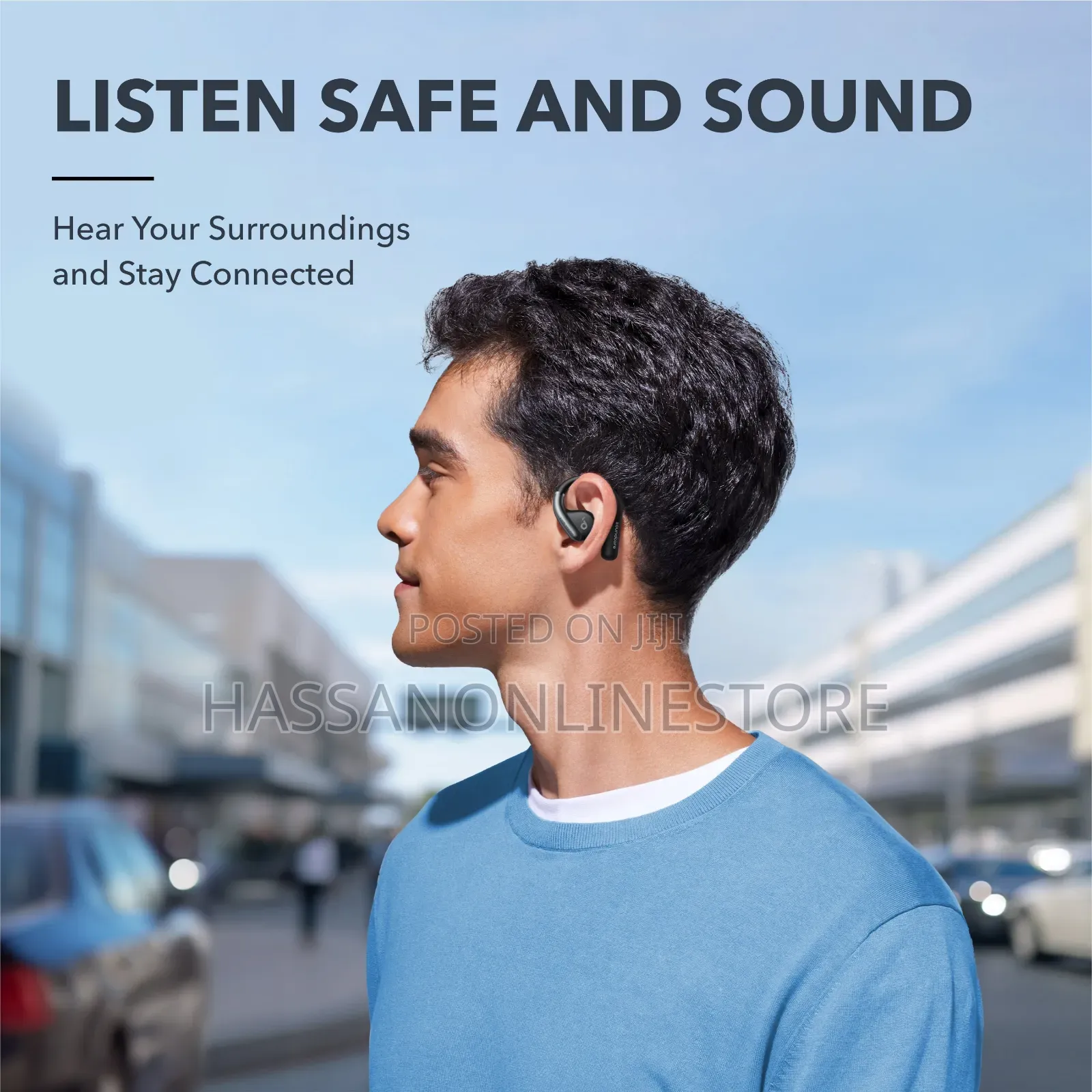 Soundcore by Anker Aerofit Superior Comfort Open-Ear Earbuds