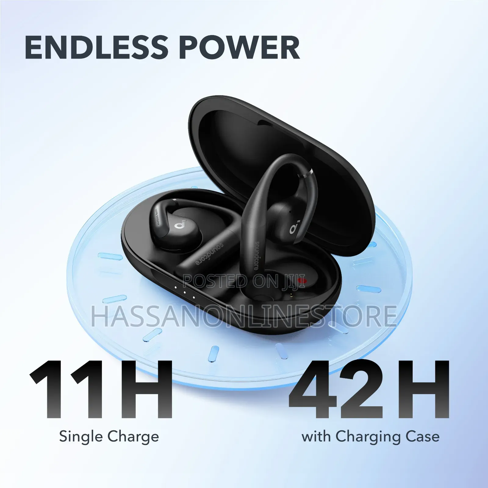 Soundcore by Anker Aerofit Superior Comfort Open-Ear Earbuds