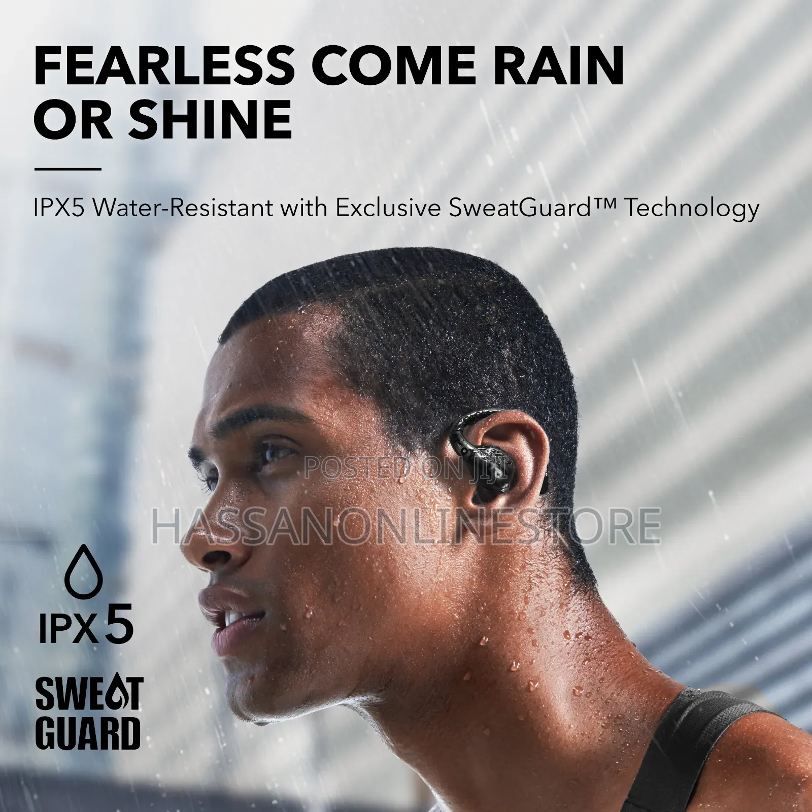 Anker Aerofit Pro | Secure Open-Ear Sport Earbuds