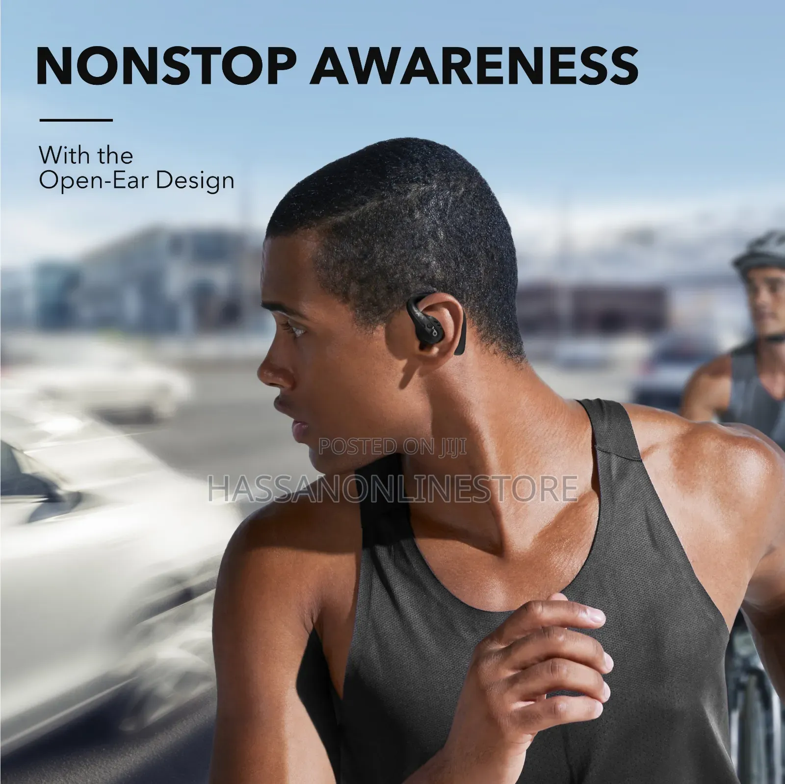 Anker Aerofit Pro | Secure Open-Ear Sport Earbuds