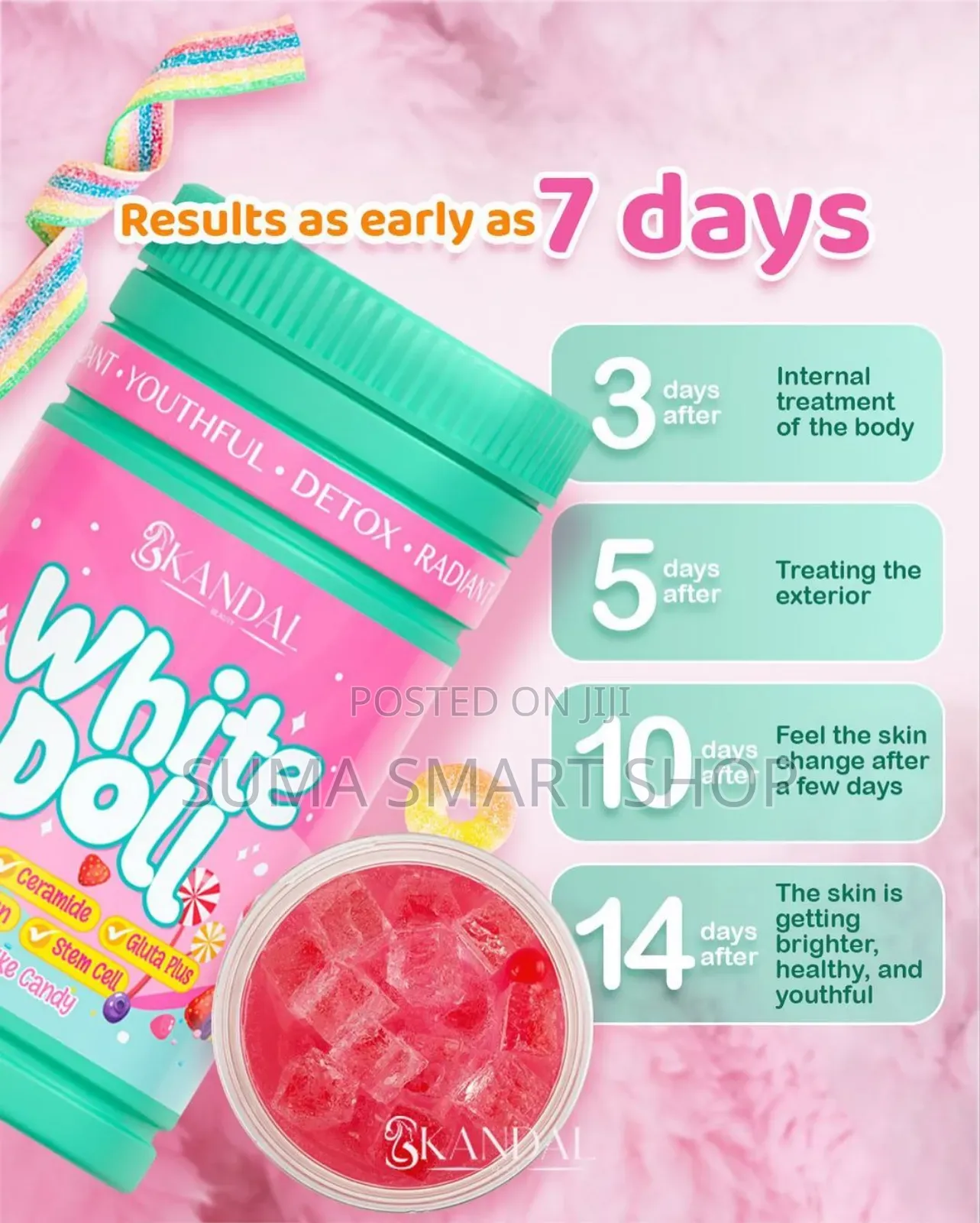 SKANDAL White Doll Supplement . (Super Advanced Whitening )