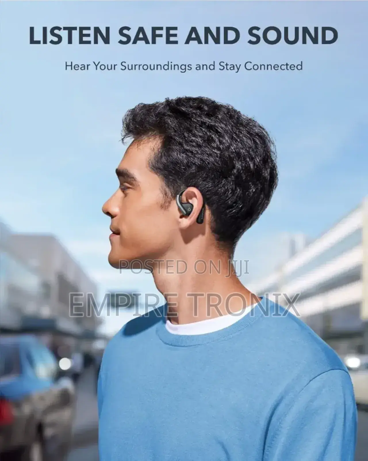 Soundcore Aerofit | Superior Comfort Open-Ear Earbuds
