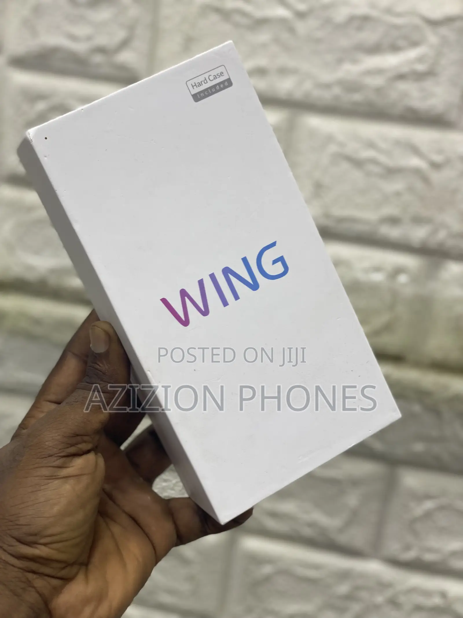 New LG Wing 5G 256 GB Black